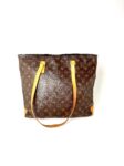 Vintage Louis Vuitton Monogram Cabas Mezzo Brown Tote