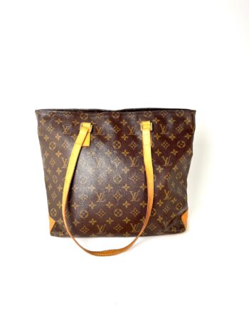 Vintage Louis Vuitton Monogram Cabas Mezzo Brown Tote