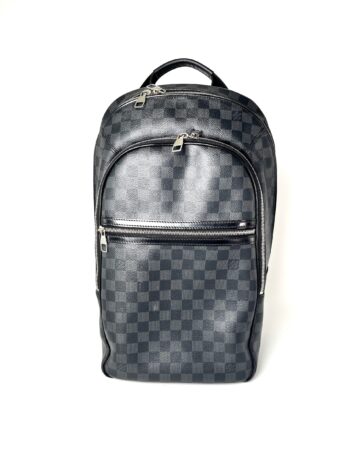 LOUIS VUITTON Michael Damier Graphite Black Backpack