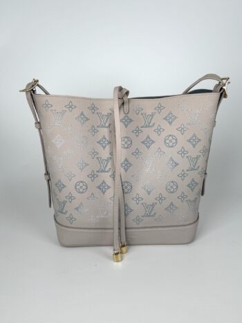 Louis Vuitton Flore NM Mahina FM Brume Shoulder Bucket Bag