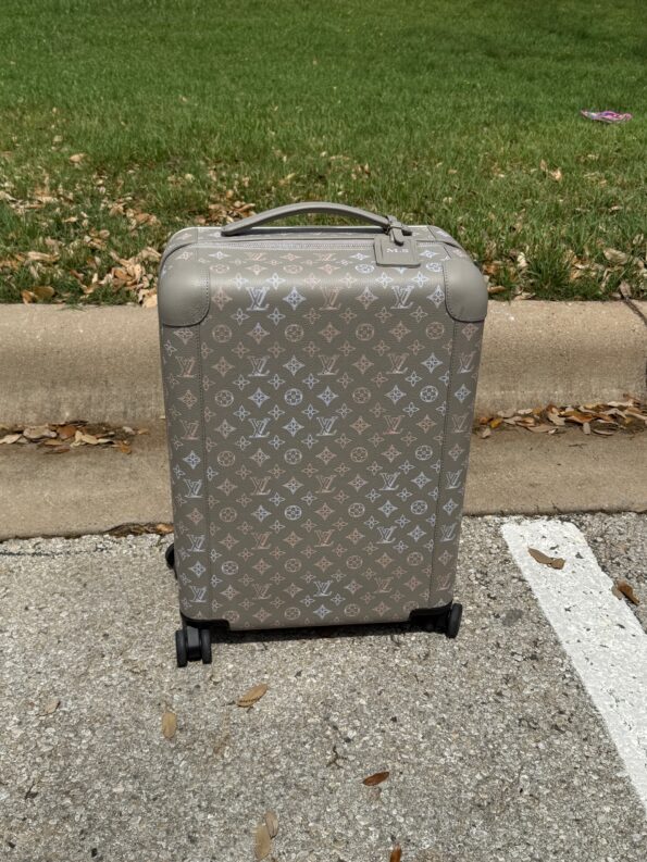 Louis Vuitton Horizon 55 Mahina Perforated Monogram Leather Suitcase